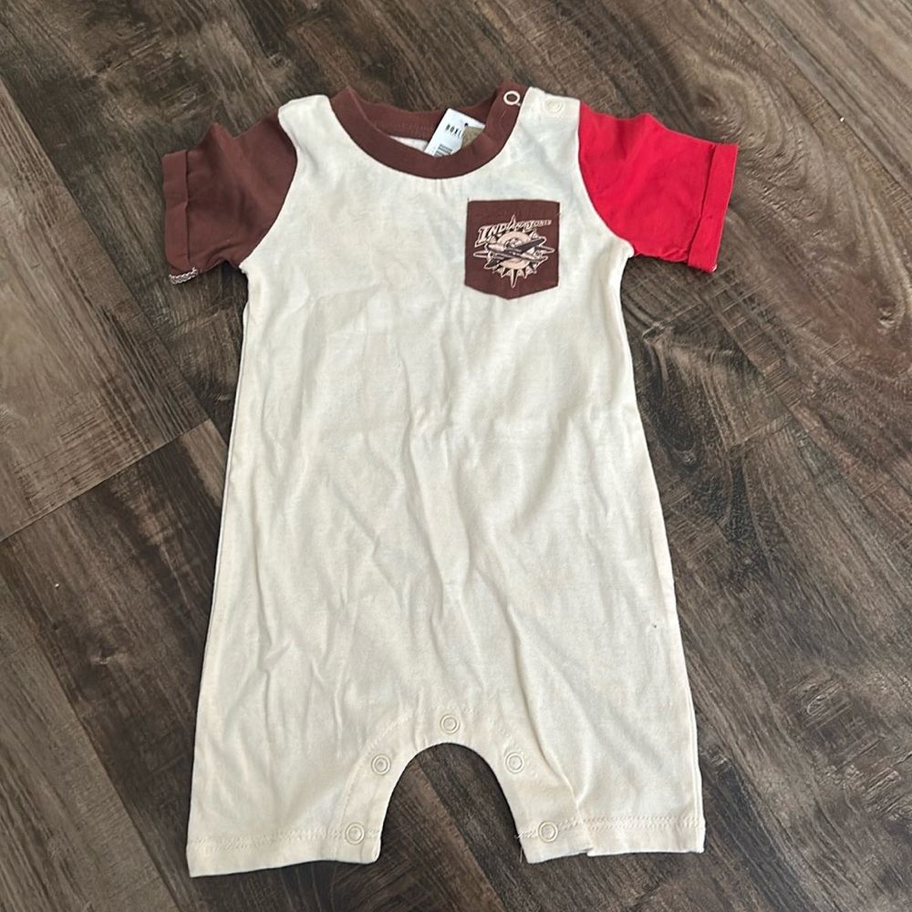 Indian Jones Onsie NWT